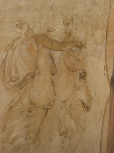 Pompéi, bas-relief